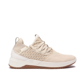 Supra TITANIUM Lave Sneakers Dame Mojave/Bone/tyggis | NO-29063